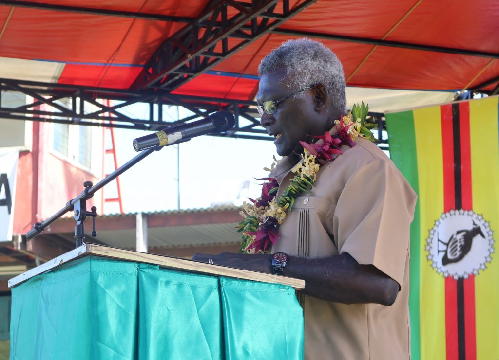 Sport binds our nation together: PM Sogavare