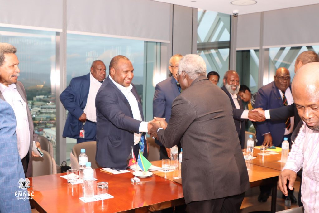 SI- PNG reaffirm Bilateral Cooperation