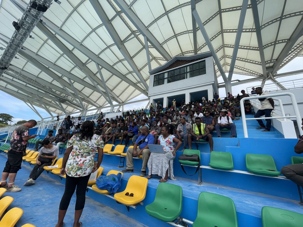 First 153 stadium workers laid off