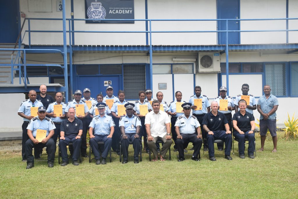 NZ Police and RSIPF deliver 5 Step Mindset training programme at Rove Academy, Honiara