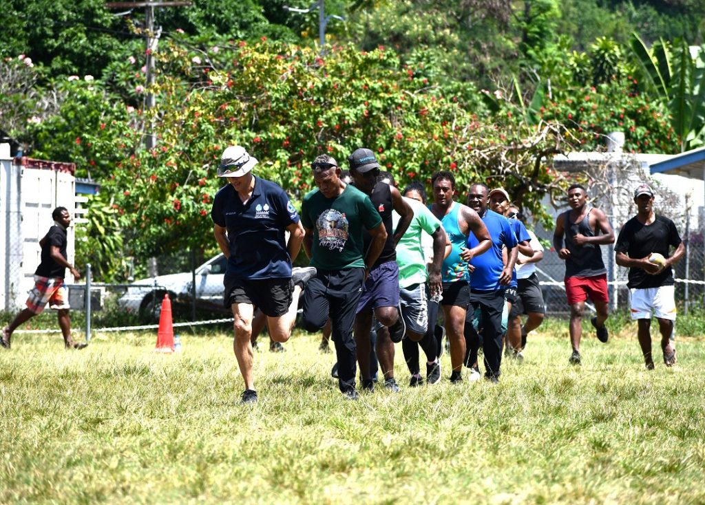 Traffic Officers Engage in ‘Bonding and Fitness’ Program in Preparation for Pacific Games