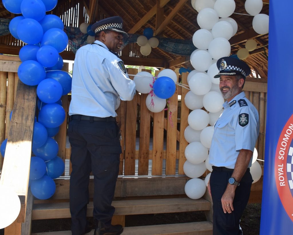 White River Police open space to link to community