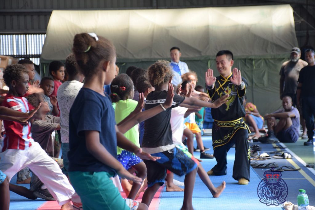 CPLT Commissioner says we organise Chinese Kung Fu to police children for a stronger police family culture