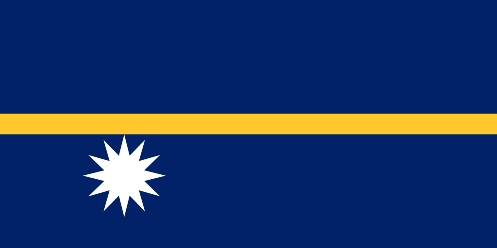 Taiwan Diplomat Burns Nauru Flag