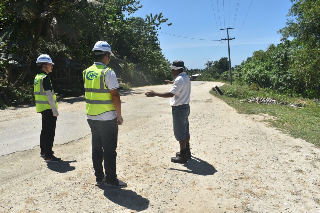 Malaita Provincial Government Acknowledges Feasibility Study for Auki Town Road Tar Sealing Project