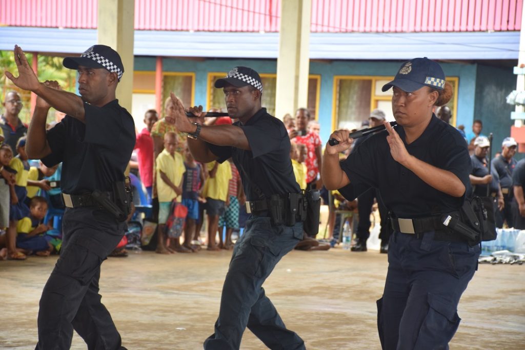 56 RSIPF and CSSI officers in Malaita graduate on POM training