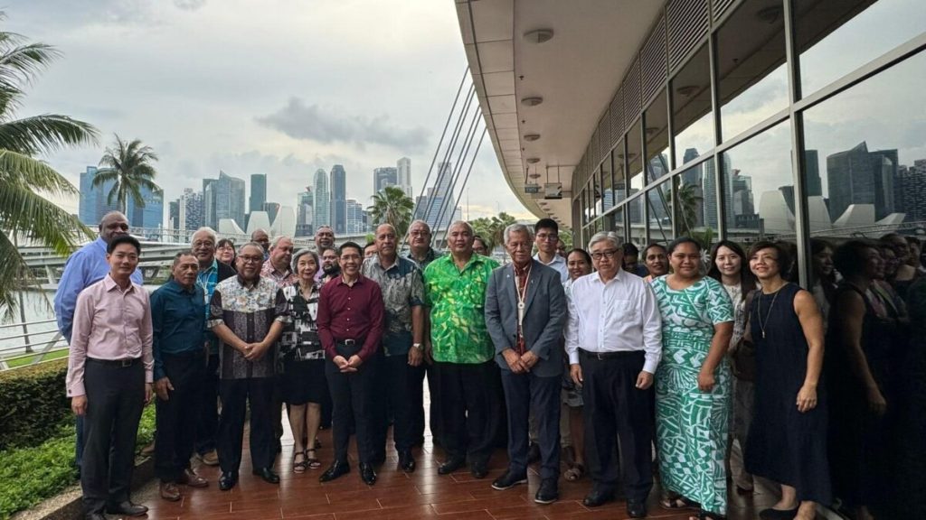Minister of Foreign Affairs and External Trade, Hon. Agovaka attends 3rd Singapore Pacific High-Level Visit