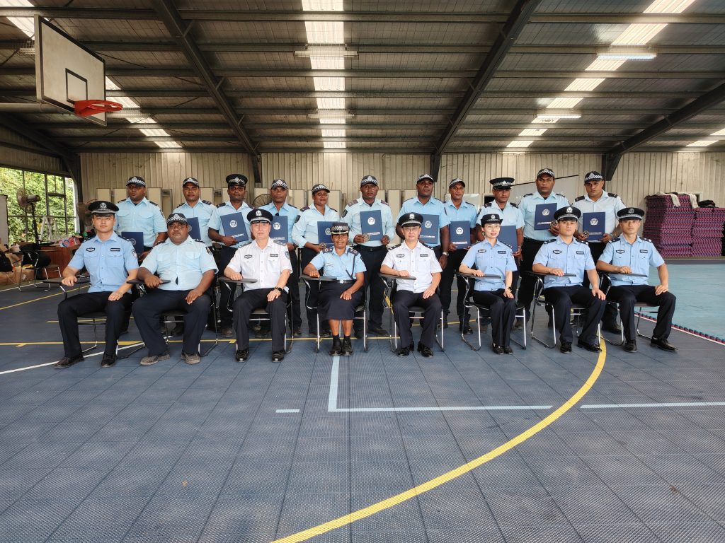 RSIPF receive training from the CPLT in Honiara