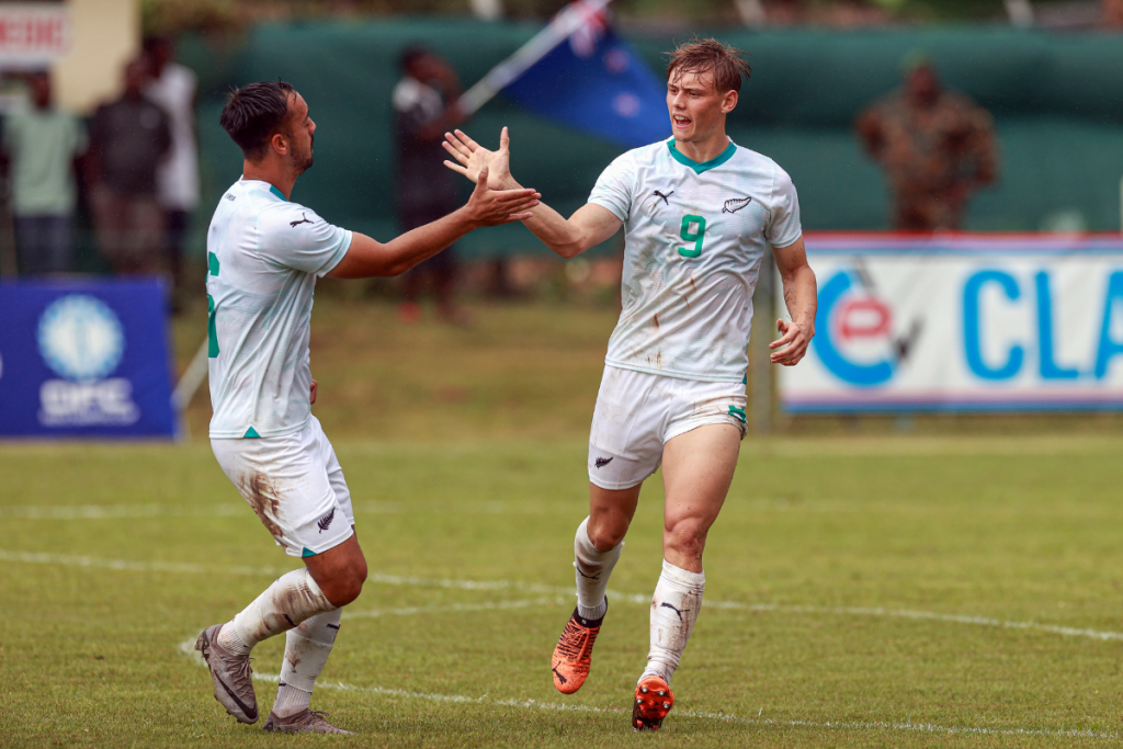 New Zealand secured their spot in the final of the OFC Men’s Nations Cup after a comfortable 5-0 victory over Tahiti at VFF Freshwater Stadium in Port Vila on Thursday