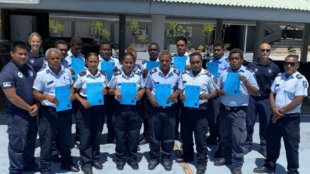 Buala police latest recipient of Crime Prevention Strategy and refresher on Family Violence training