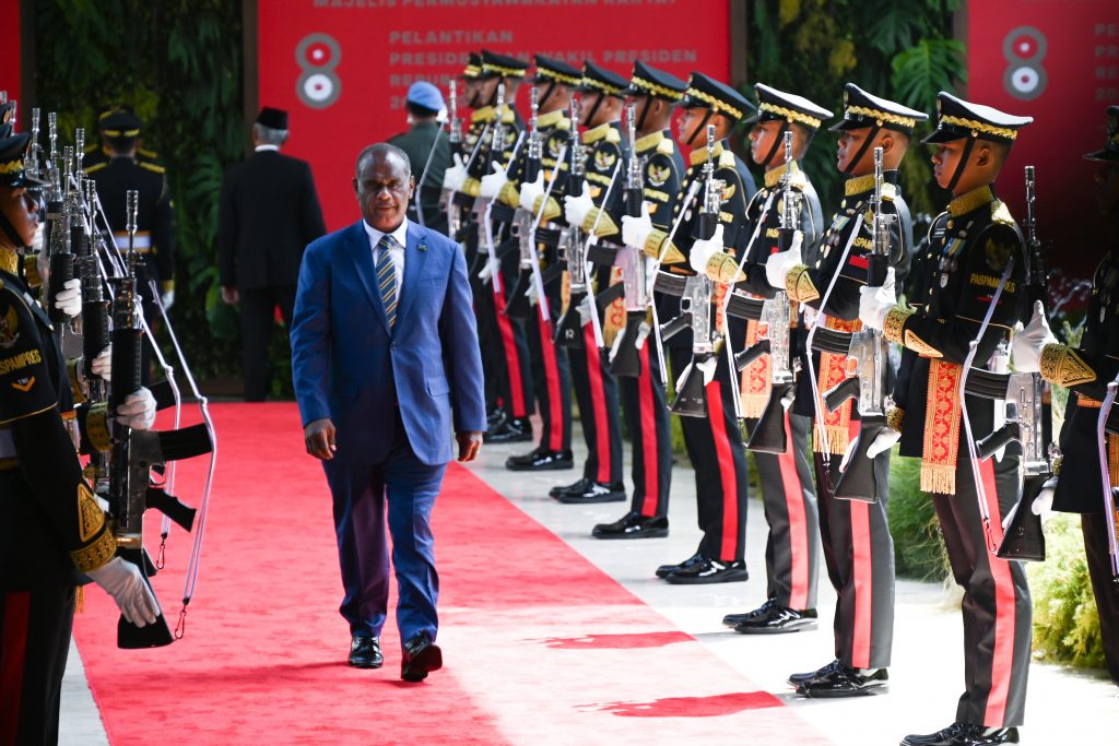 PM MANELE AMONG LEADERS WHO WITNESSED THE INAUGURATION OF INDONESIA’S PRESIDENT