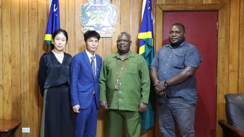 ACTING PM TOVOSIA RECEIVES COURTESY CALL FROM SINOMACH OFFICIALS