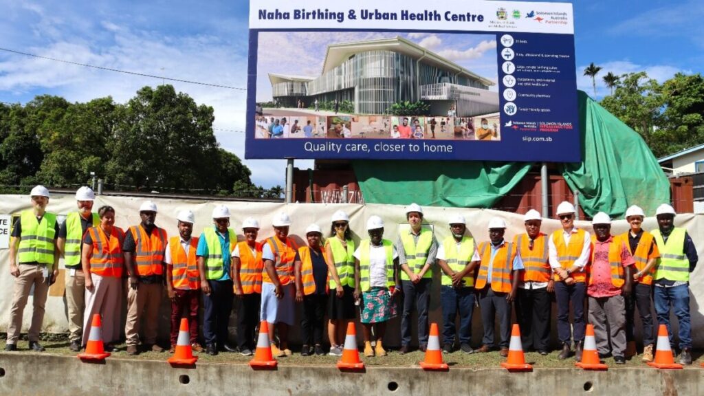 MINISTER BOSAWAI VISITS NAHA BIRTHING AND URBAN HEALTH CENTRE WITH AUSTRALIAN HEALTH AMBASSADOR