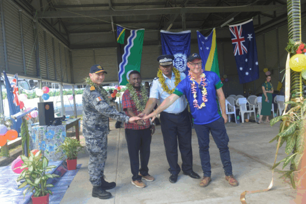 Refurbished Gizo Police Facilities Opened, Marking Security Milestone in Solomon Islands